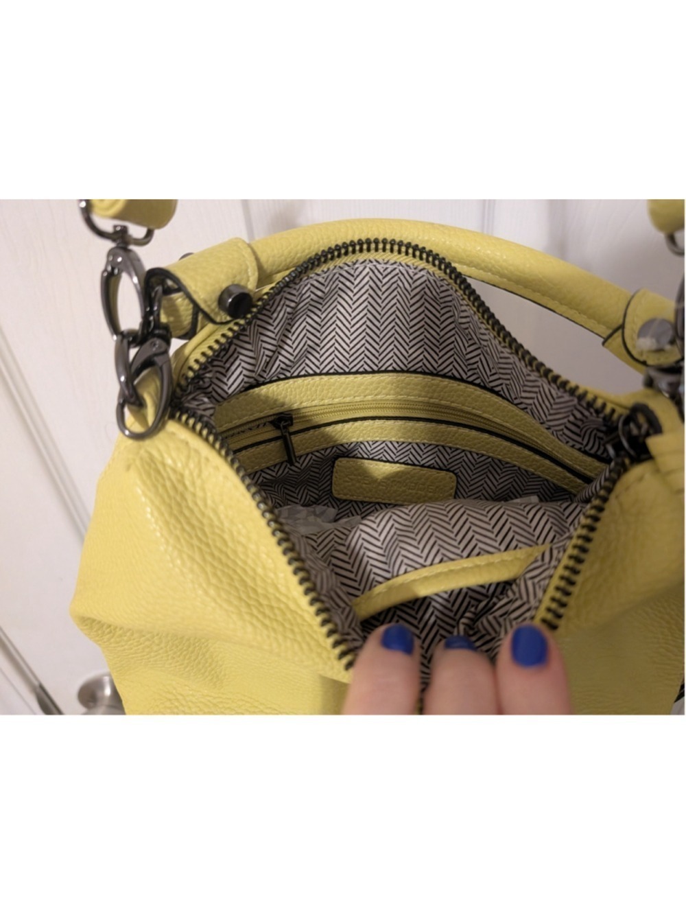 Steve Madden Yellow Crossbody Bag One Size - Picture 9 of 14